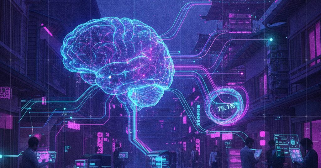 AI記憶構造、時間経過を考慮し自律アップデート。正確性75.1％に向上