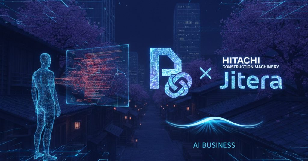 日立建機、Jitera導入でレガシーコードの属人化解消へ
